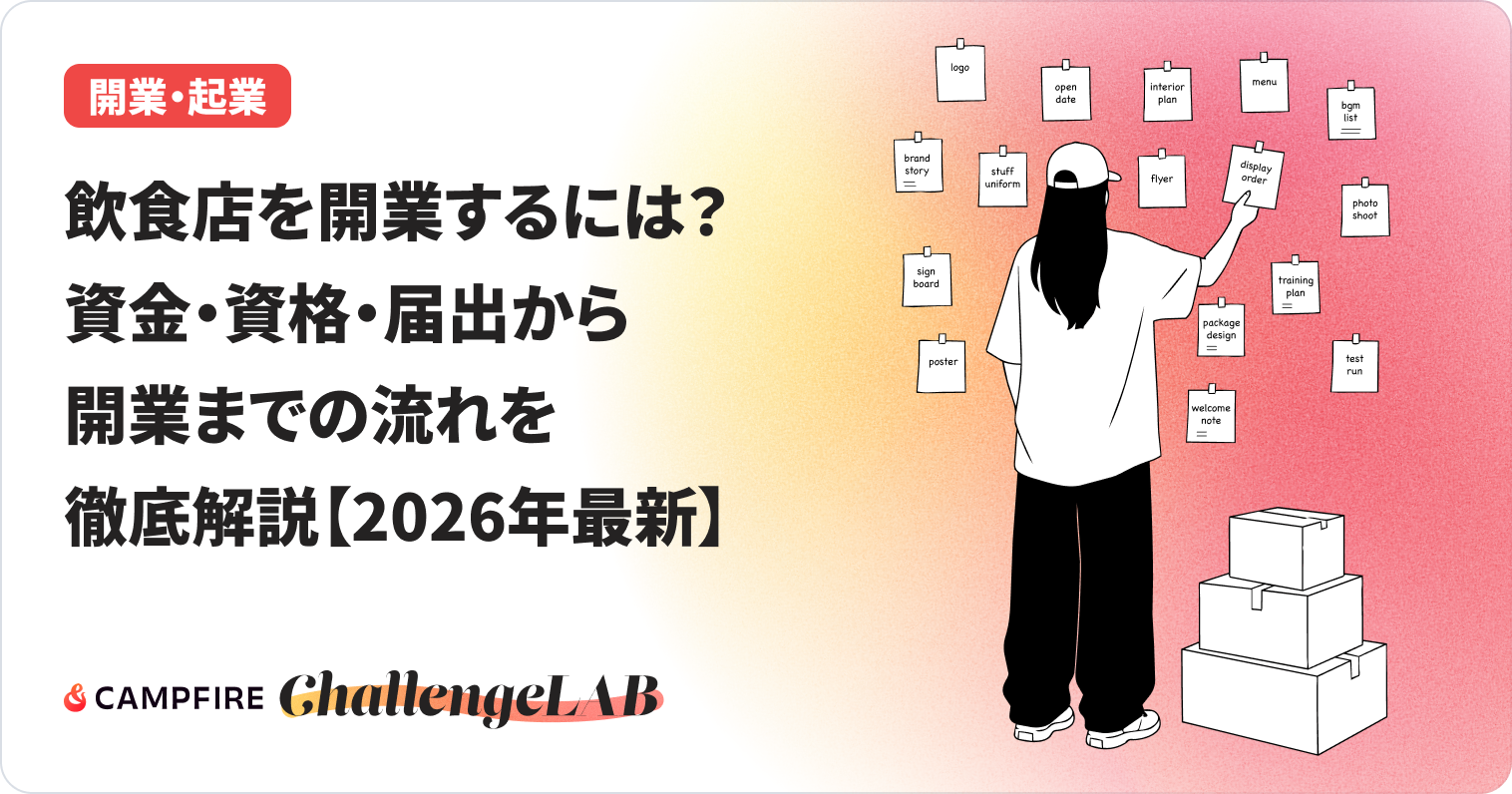 飲食店を開業するにはのイメージ画像